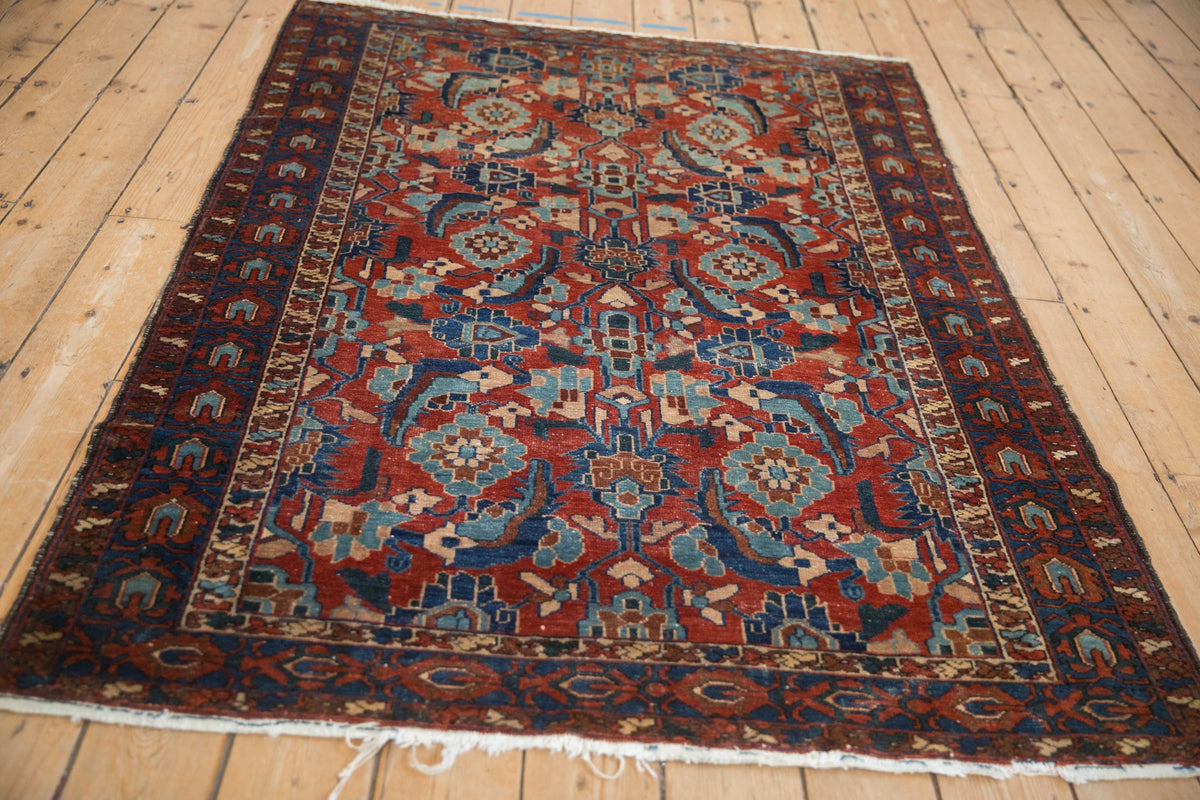 4.5x6 Antique Fine Malayer Rug