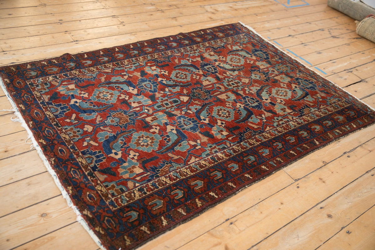 4.5x6 Antique Fine Malayer Rug
