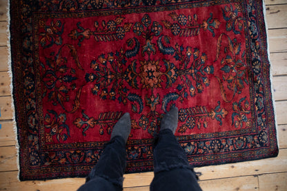 3.5x5 Vintage Fine Lilihan Rug
