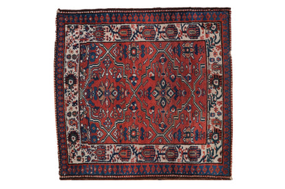 2.5x3 Vintage Malayer Square Rug