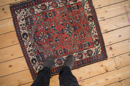 2.5x3 Vintage Malayer Square Rug