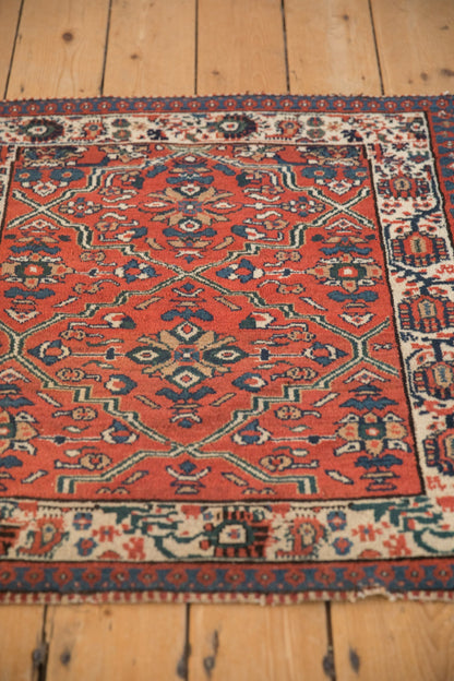 2.5x3 Vintage Malayer Square Rug