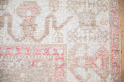 5.5x8 Vintage Distressed Oushak Carpet