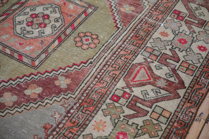 5.5x8.5 Vintage Distressed Oushak Carpet