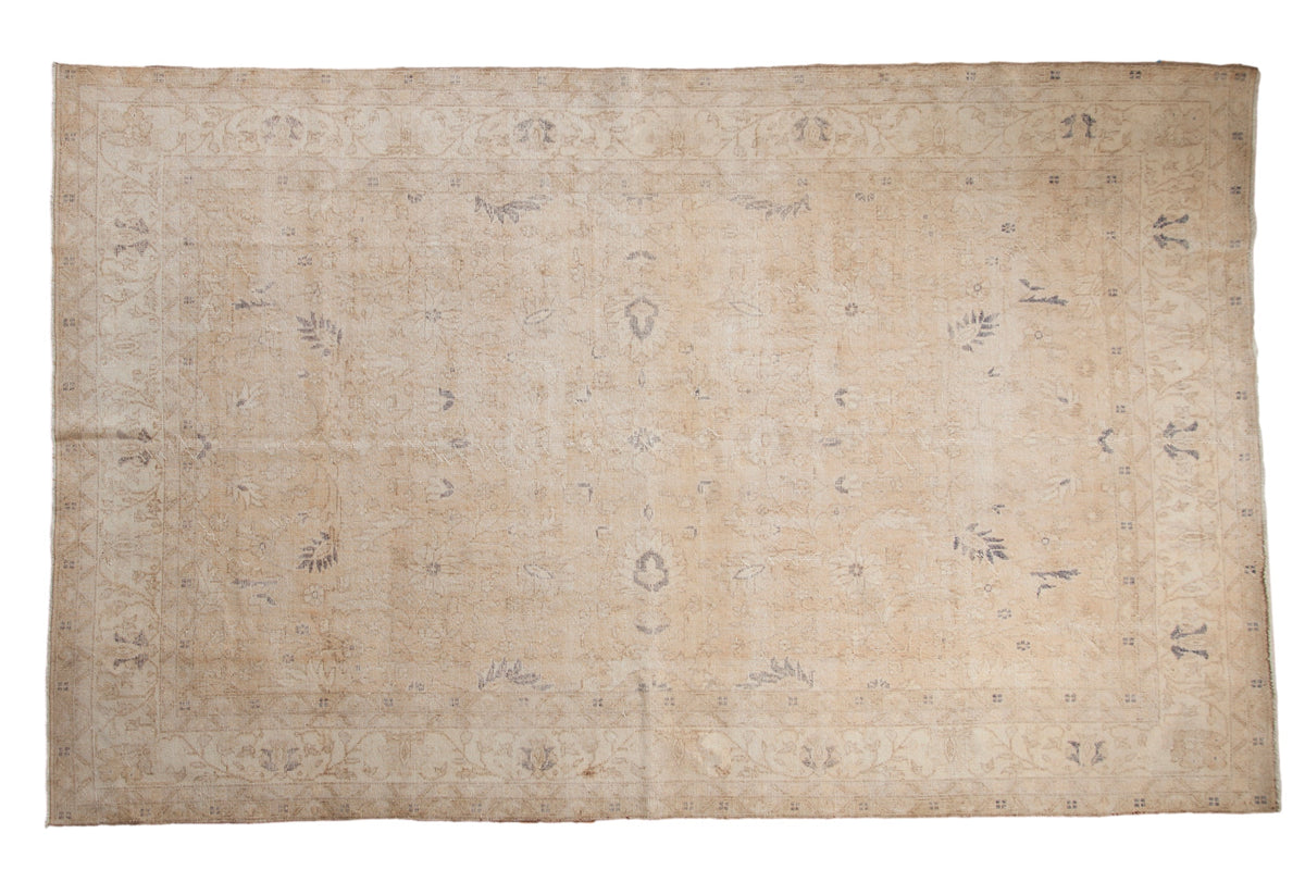 RESERVED 6.5x10.5 Vintage Distressed Sparta Carpet