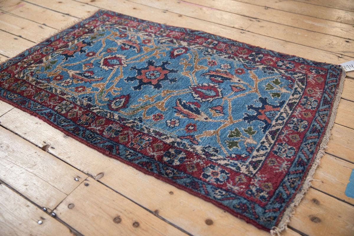 2.5x4 Vintage Fine Bibikabad Rug