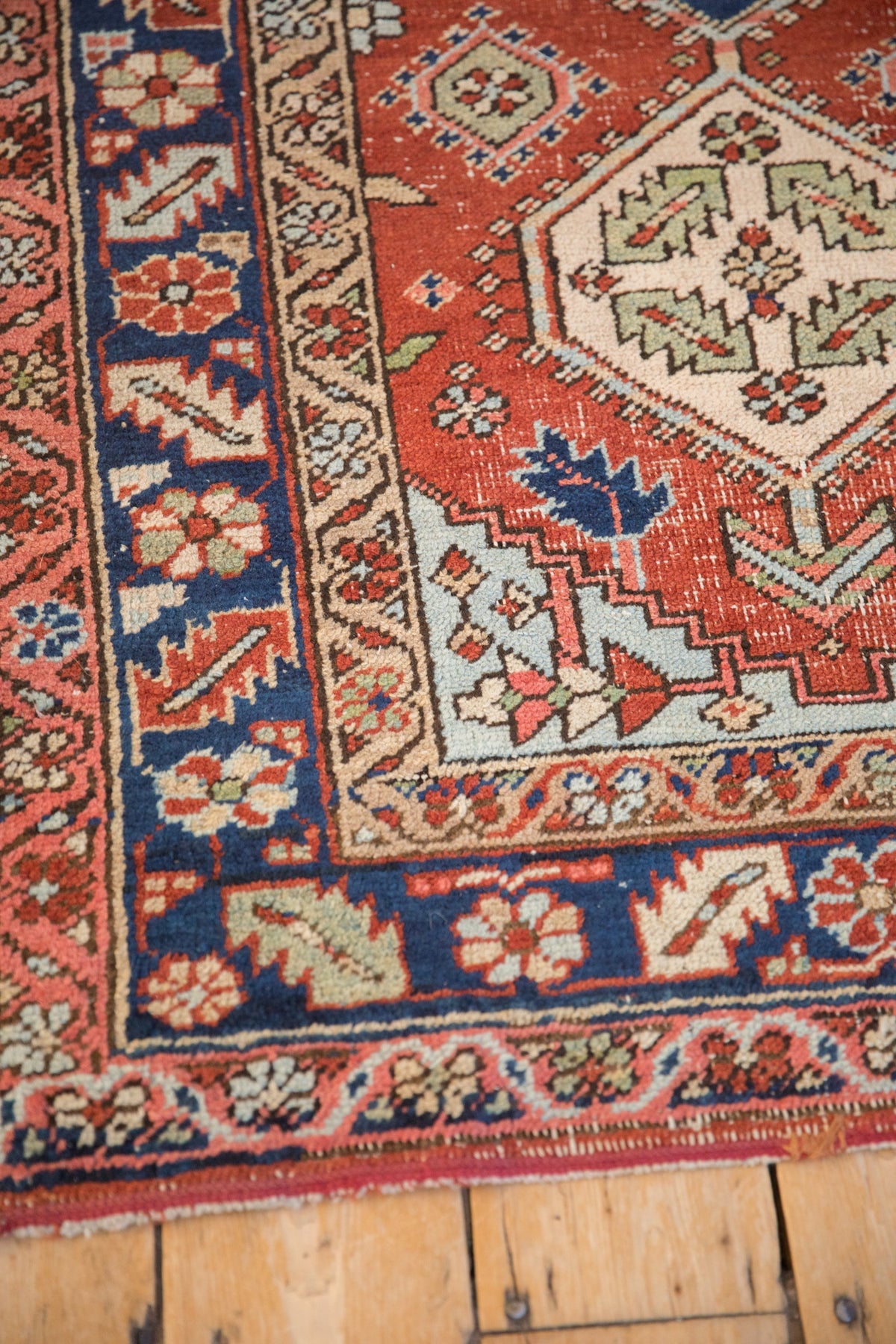 3x5 Vintage Heriz Rug