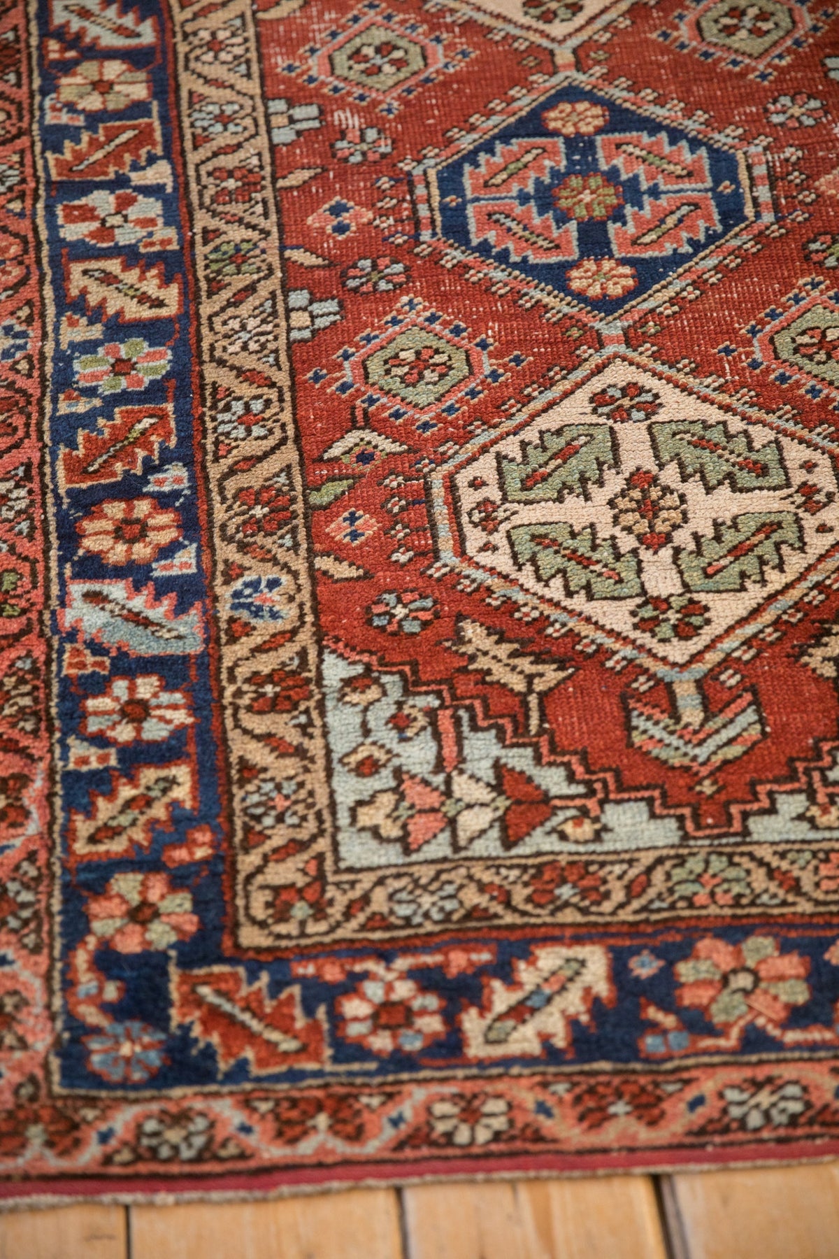 3x5 Vintage Heriz Rug