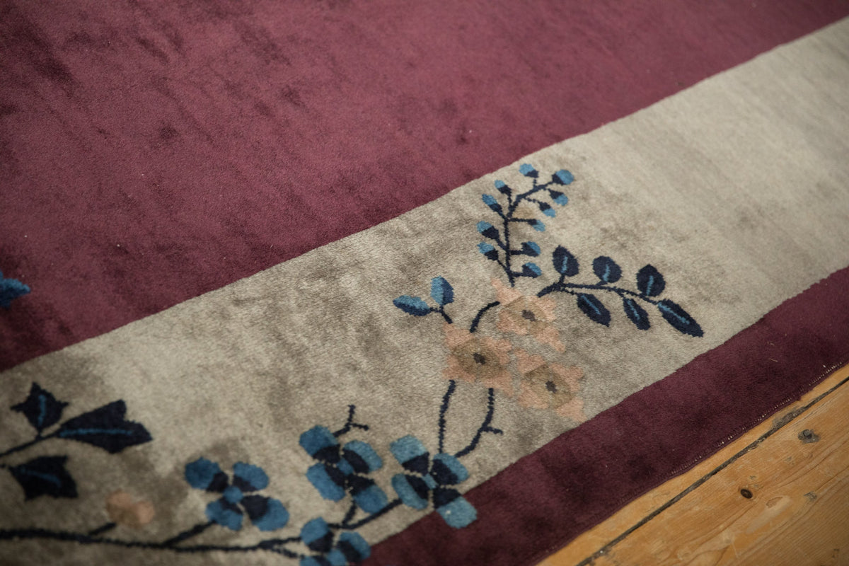 7x13.5 Antique Art Deco Carpet