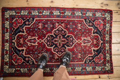 2.5x4.5 Vintage Bijar Rug