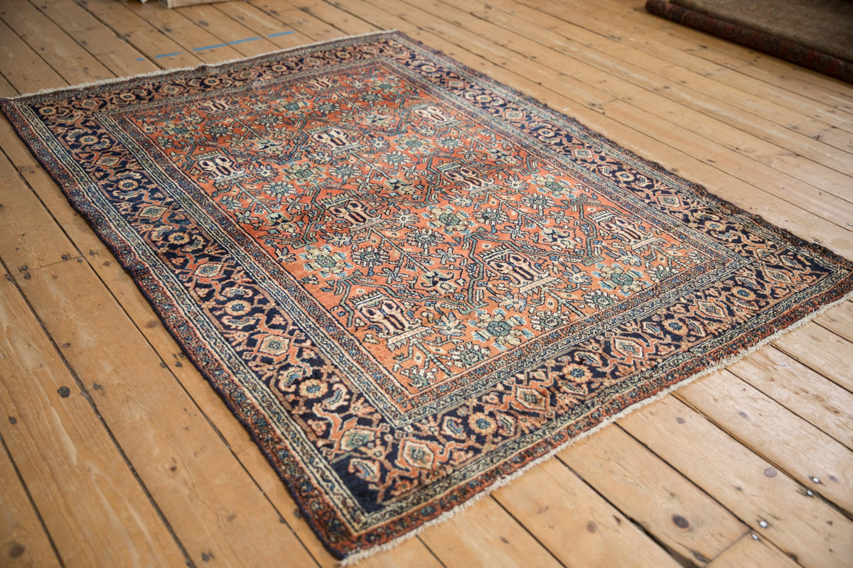 4.5x6 Vintage Fine Bibikabad Rug