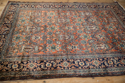 4.5x6 Vintage Fine Bibikabad Rug