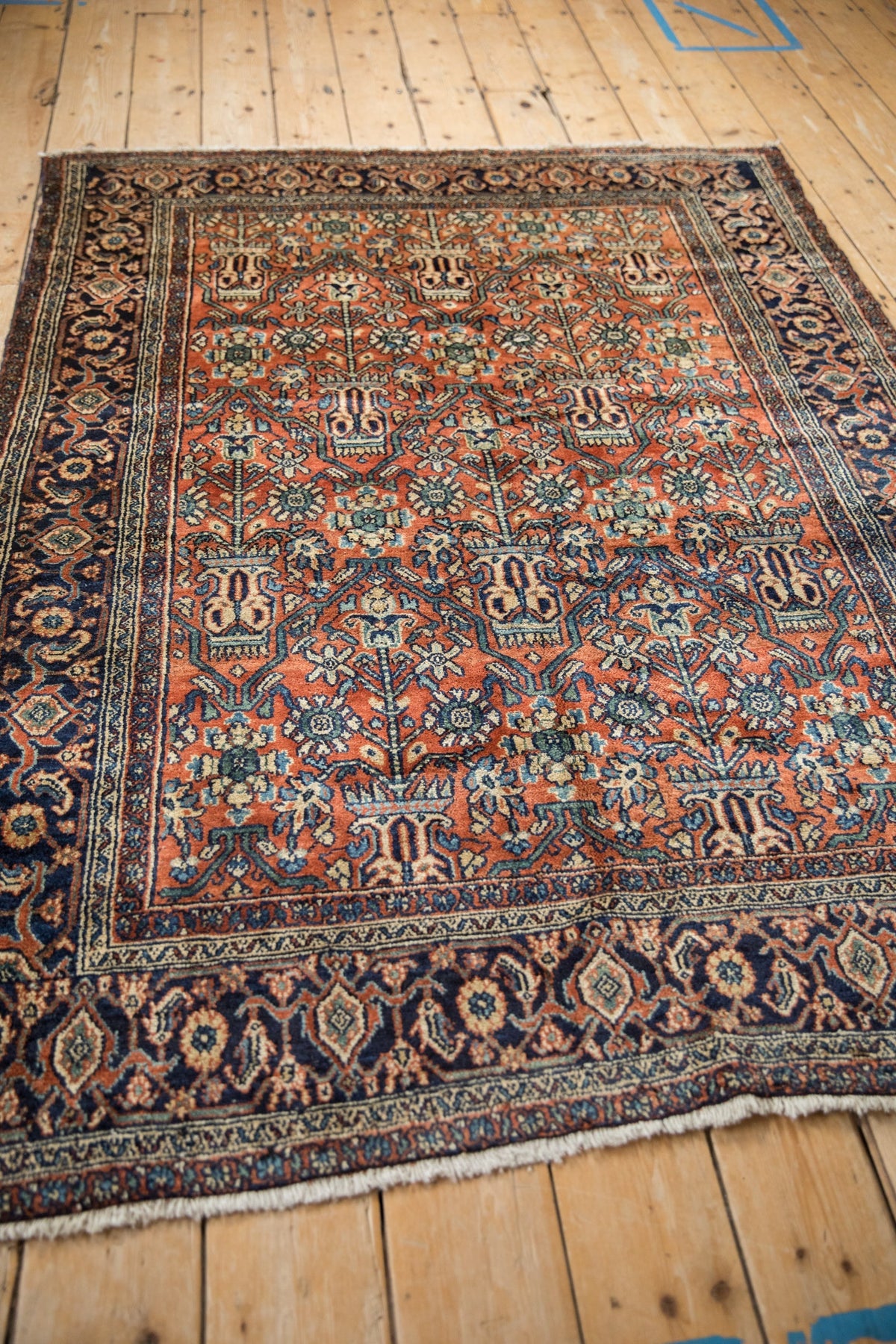 4.5x6 Vintage Fine Bibikabad Rug