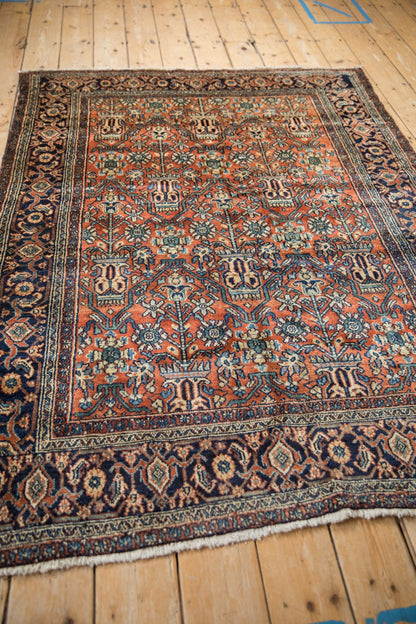 4.5x6 Vintage Fine Bibikabad Rug