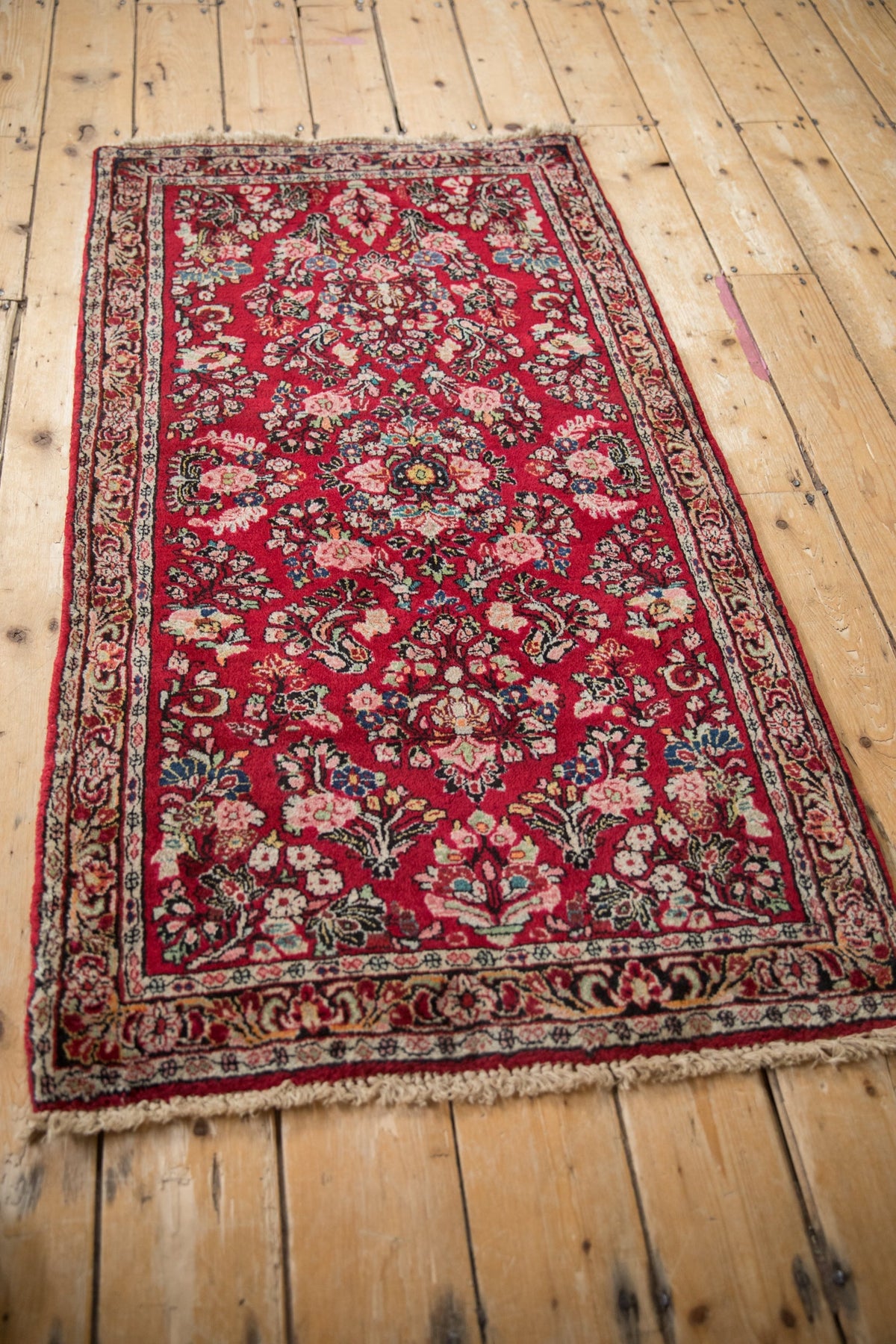 2.5x4.5 Vintage American Sarouk Rug