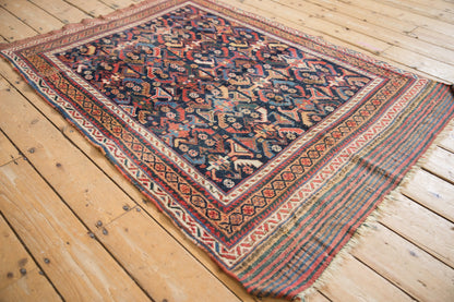 4x5.5 Antique Afshar Rug