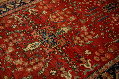 4x6.5 Vintage Sarouk Rug
