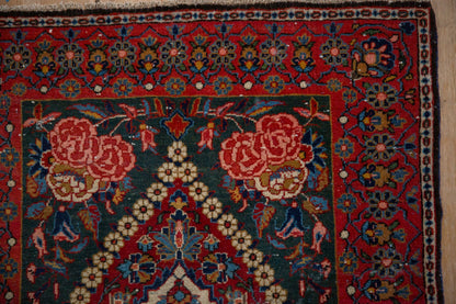2x3 Vintage Fine Kashan Rug Mat