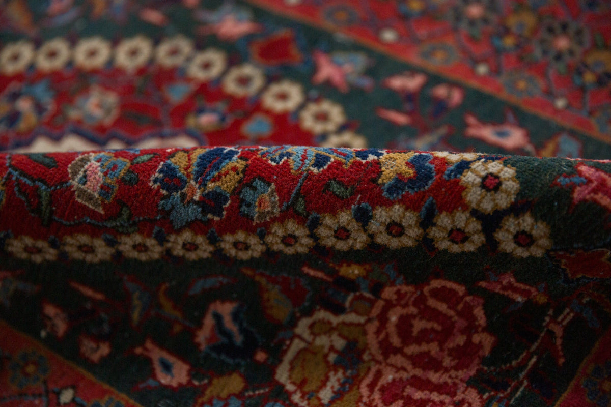 2x3 Vintage Fine Kashan Rug Mat
