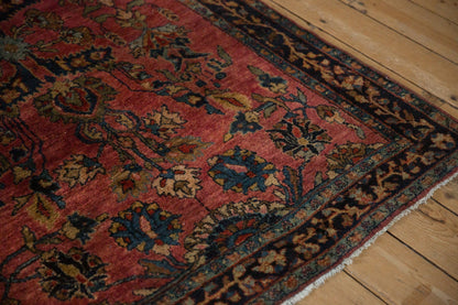 4x6.5 Antique Fine Sarouk Rug