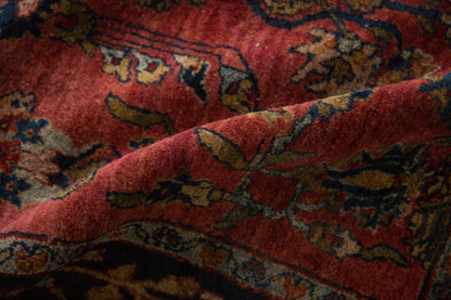 4x6.5 Antique Fine Sarouk Rug
