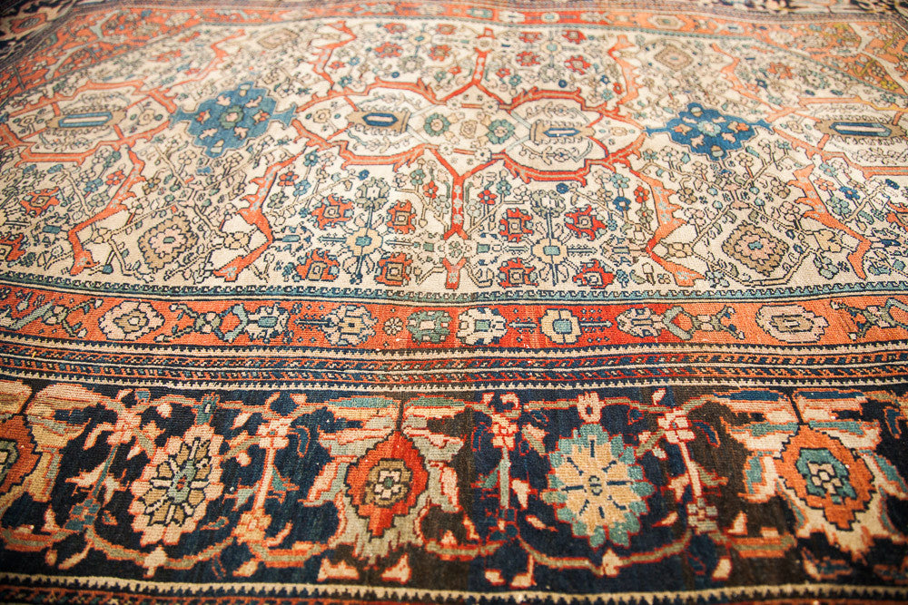 3x5 Antique Fine Farahan Sarouk Rug