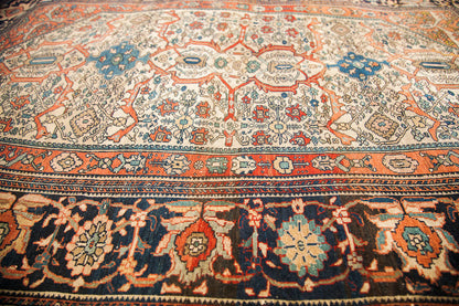 3x5 Antique Fine Farahan Sarouk Rug
