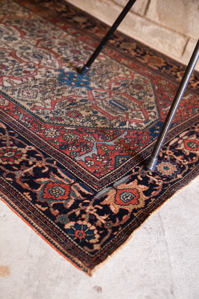 3x5 Antique Fine Farahan Sarouk Rug
