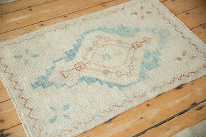 2x3.5 Distressed Oushak Rug