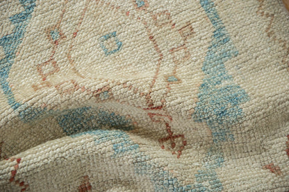 2x3.5 Distressed Oushak Rug