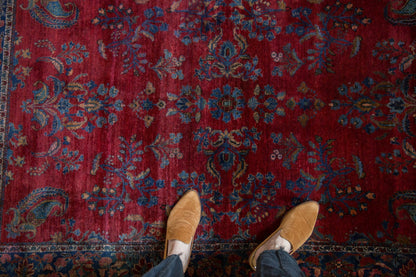 4.5x6.5 Antique Fine Kashan Rug