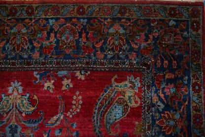4.5x6.5 Antique Fine Kashan Rug