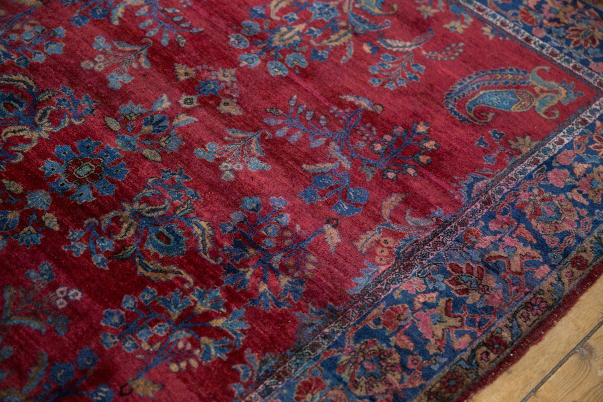 4.5x6.5 Antique Fine Kashan Rug