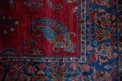 4.5x6.5 Antique Fine Kashan Rug