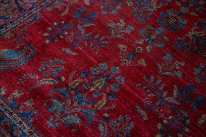 4.5x6.5 Antique Fine Kashan Rug
