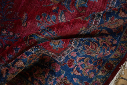 4.5x6.5 Antique Fine Kashan Rug