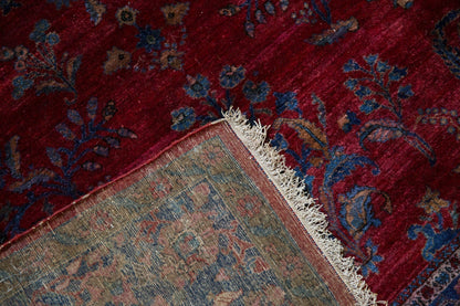 4.5x6.5 Antique Fine Kashan Rug