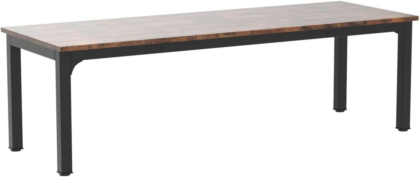 78 Inch Extra Long Two Person Computer Desk For Home Office