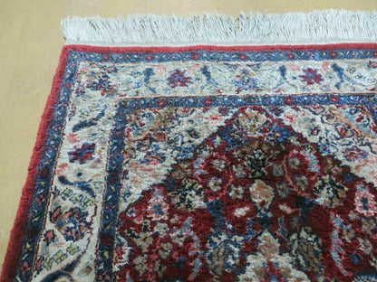 2' X 3' Handmade Chinese Floral Oriental Silk Rug Carpet Nice Red