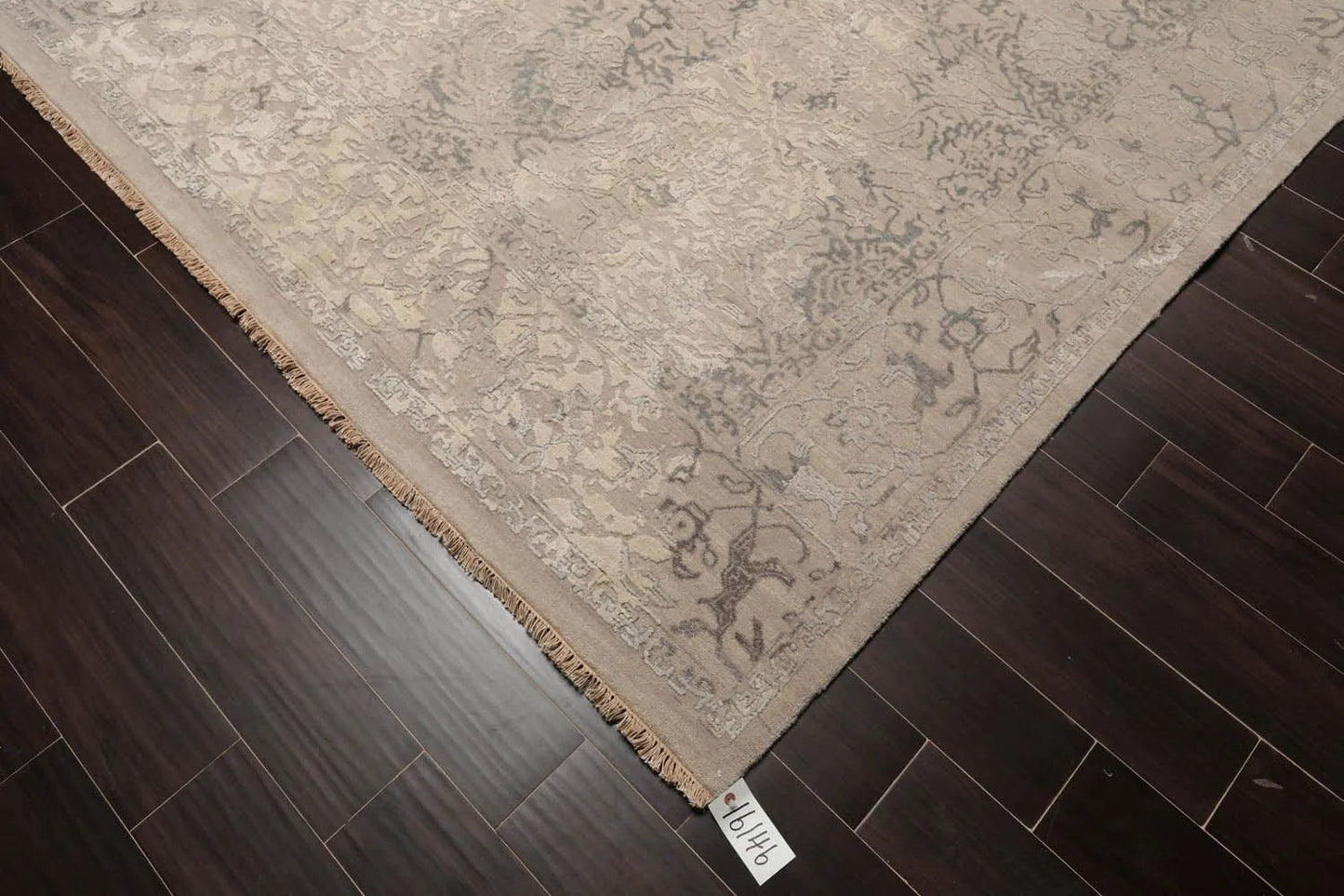 9' x12'  Sherpa Wool and Silk Oriental Area Persian Rug