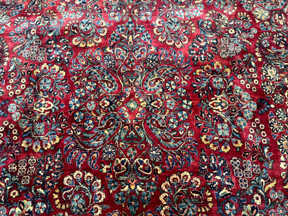 Palace Size Antique Persian Sarouk Rug 12x18