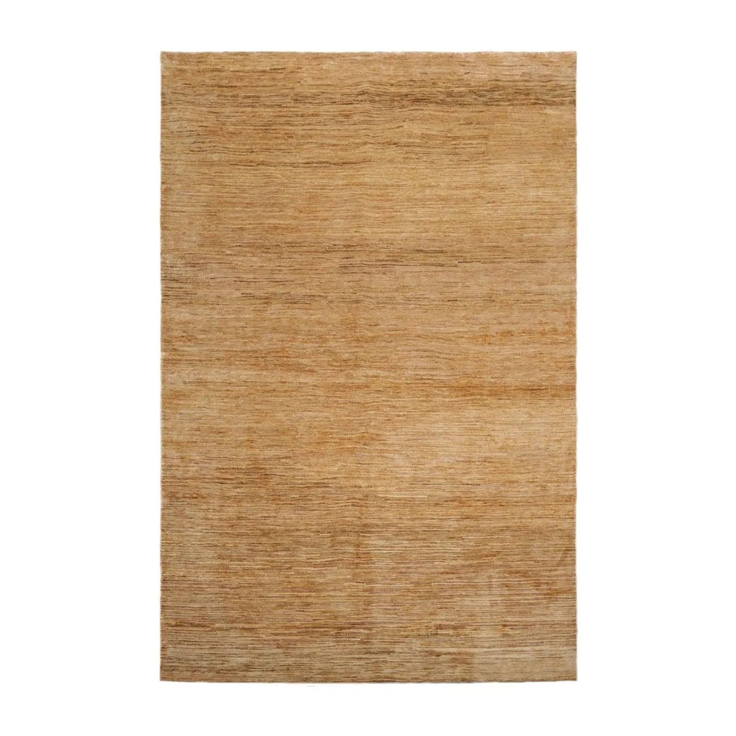 6’ x 9’ Hand Knotted 100% Bamboo Silk Modern Tibetan Designer Area Rug Gold