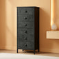 Vertical Dresser With 6 Drawers For Bedroom Vintage Green