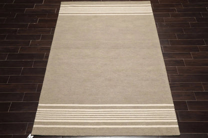 LoomBloom Multi Size Moss Hand Tufted Modern Minimalist Wool Oriental Area Rug