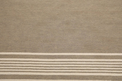 LoomBloom Multi Size Moss Hand Tufted Modern Minimalist Wool Oriental Area Rug