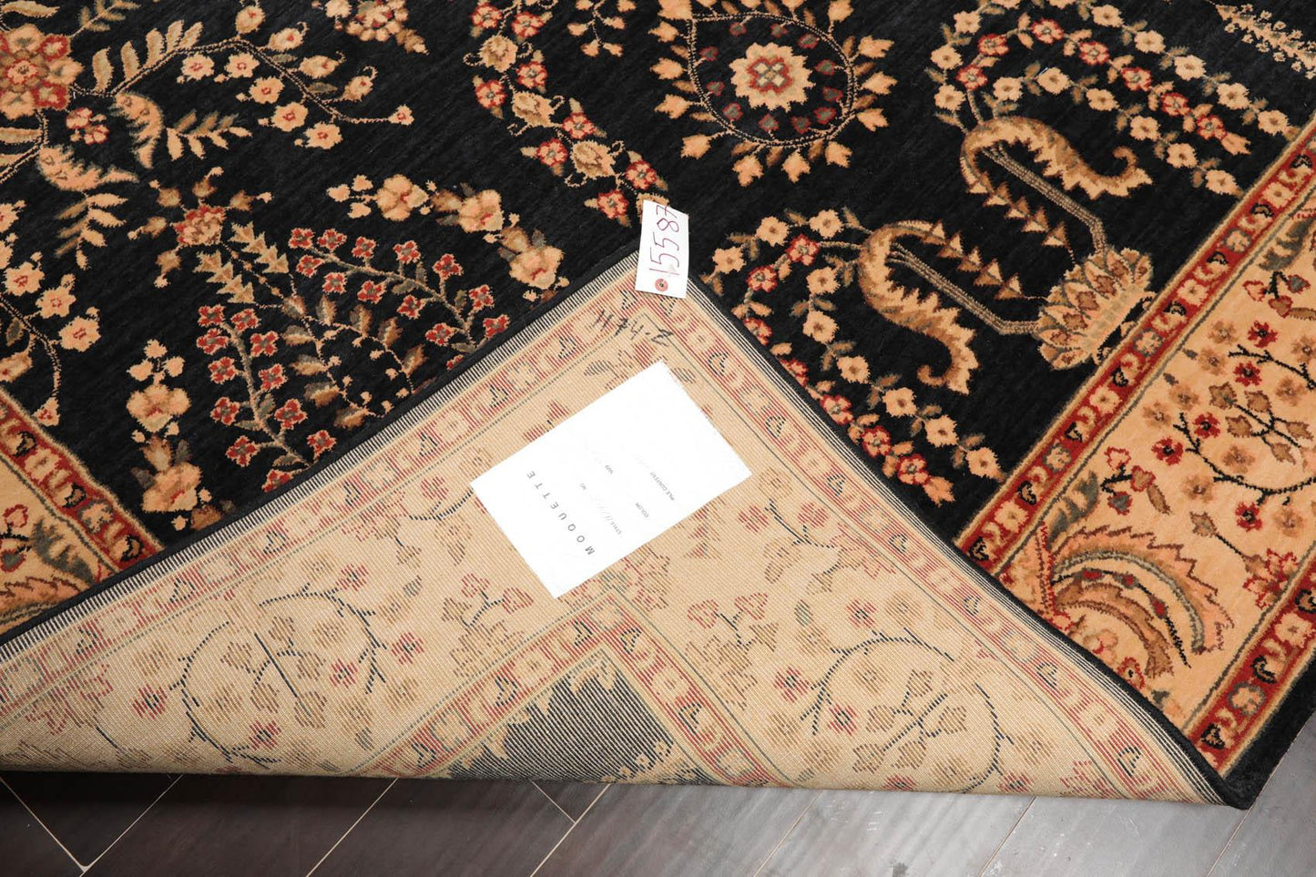 7'6"x9'6"  Parthia Ahar 100% New Zealand Wool Traditional Area Rug
