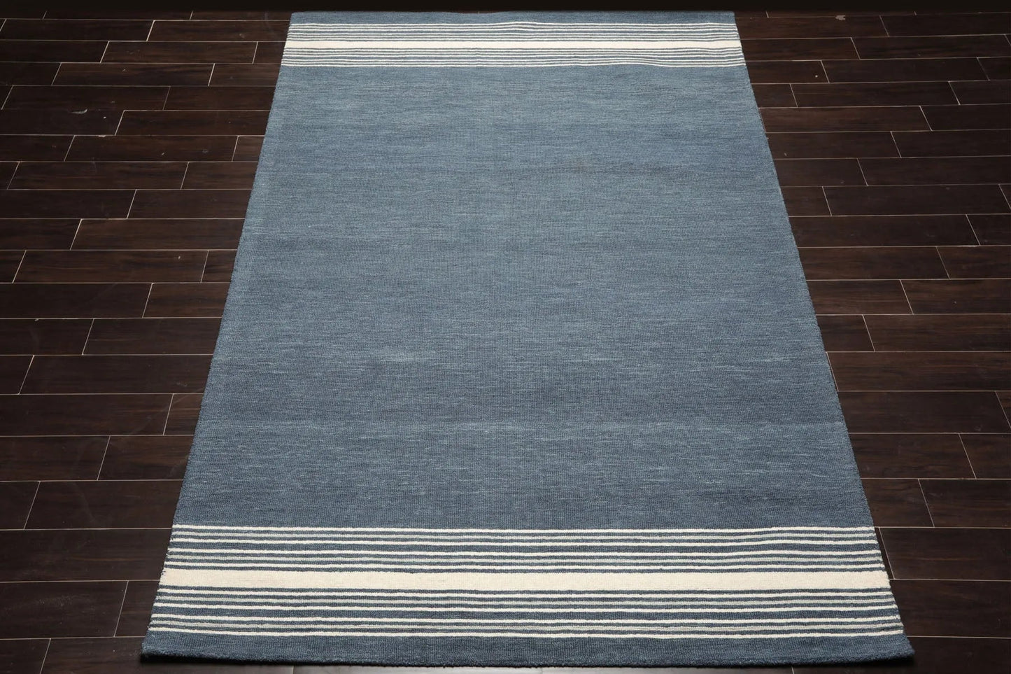 LoomBloom Multi Size Gray Hand Tufted Modern Geometric Wool Oriental Area Rug