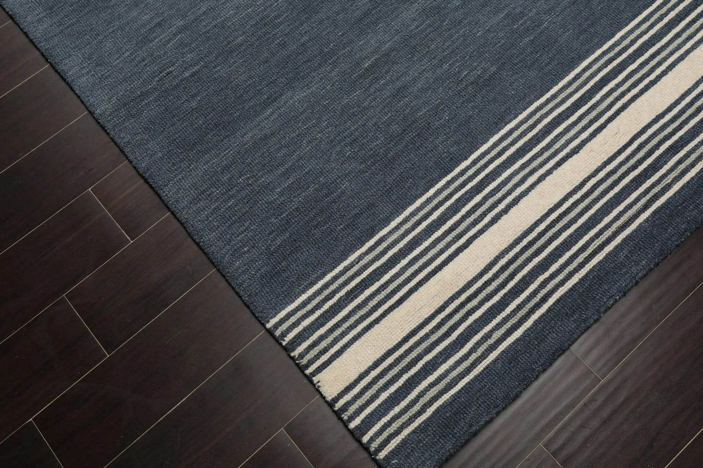 LoomBloom Multi Size Gray Hand Tufted Modern Geometric Wool Oriental Area Rug