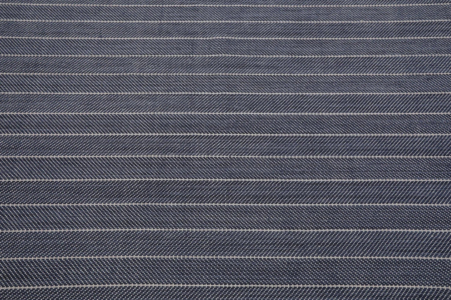 LoomBloom Multi Size Navy Hand Woven Contemporary Herringbone Flatweave New Zealand Wool  Oriental Area Rug
