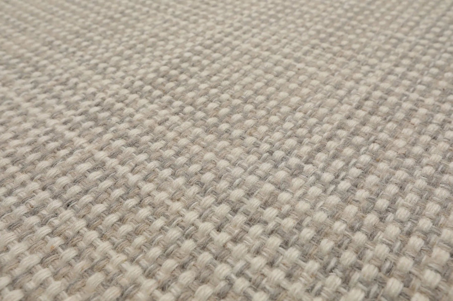 LoomBloom Multi Size Beige Hand Woven Contemporary Textured Flatweave New Zealand Wool  Oriental Area Rug